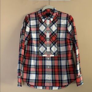 JCrew Holiday Plaid Shirt